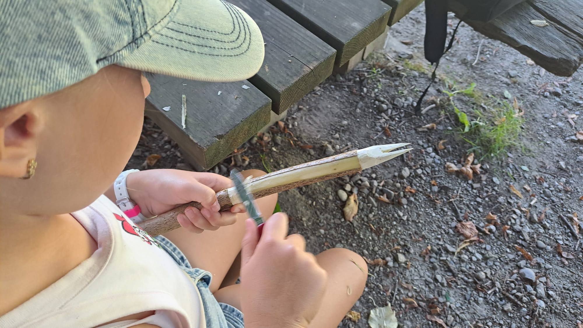 Do_Schnitzspass im Wald