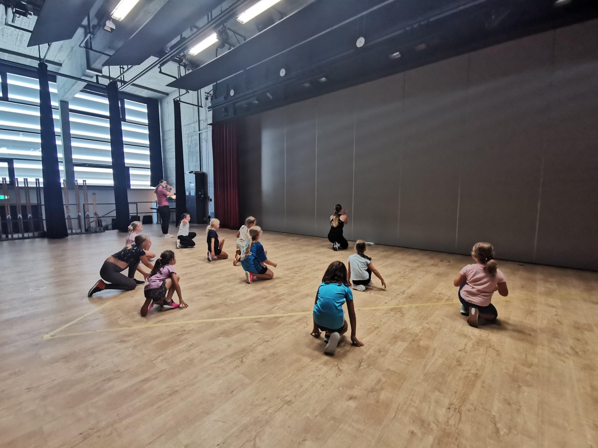 Tanzen mit dem Majorettenkorps