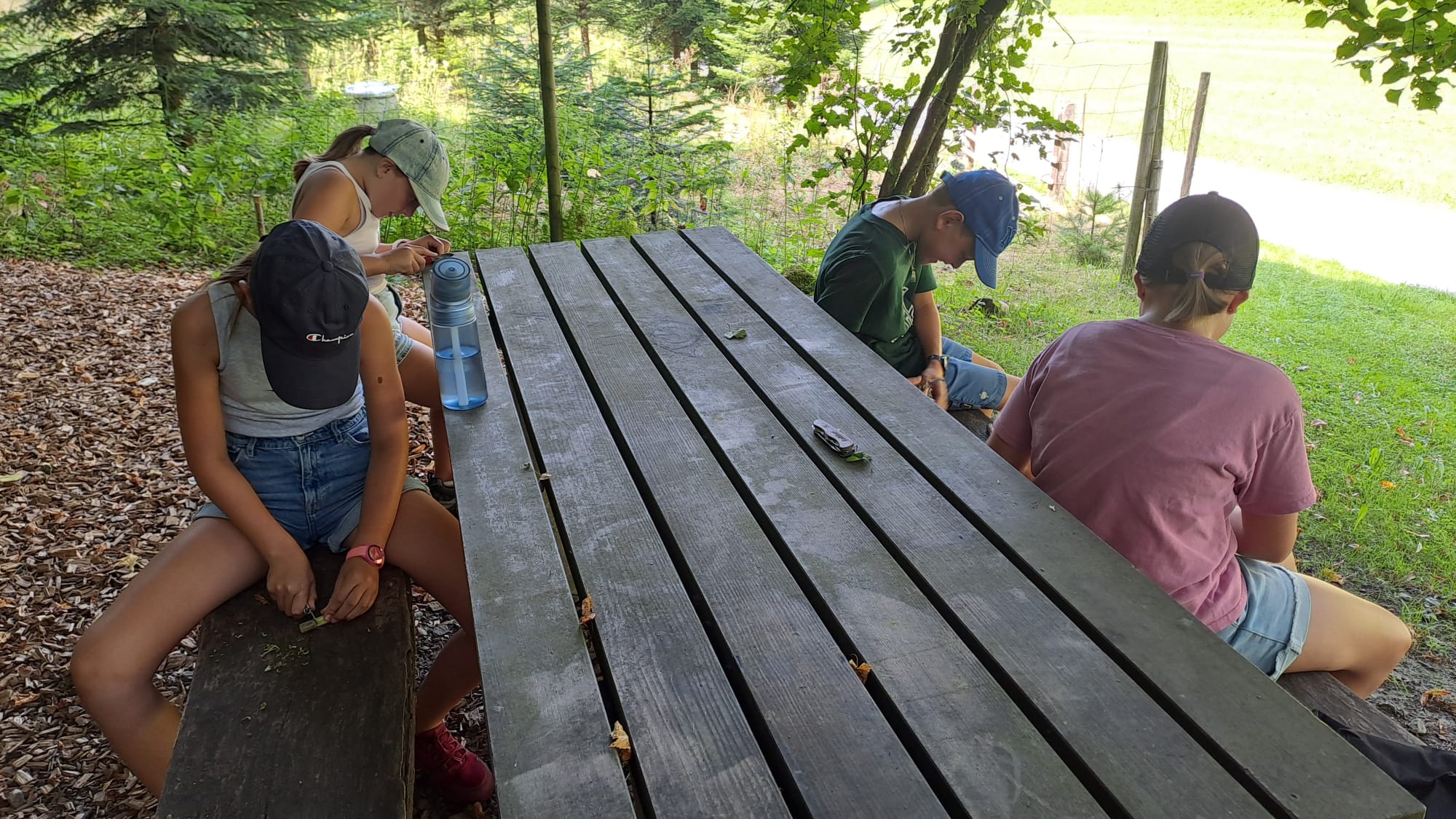 Do_SchnitzSpass im Wald