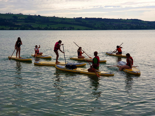 SUP-Bade-Ausflug