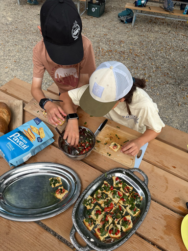 Kochen im Wald