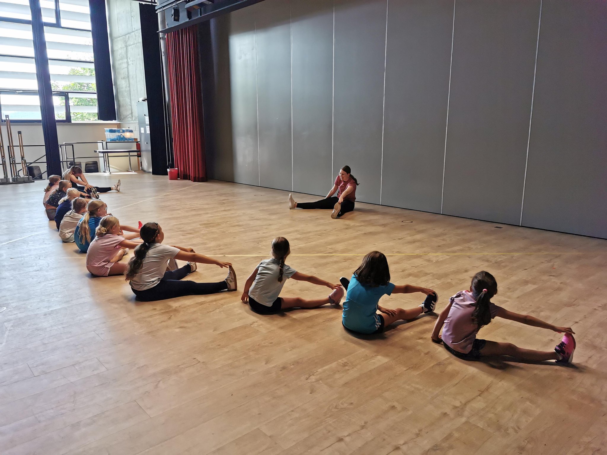 Tanzen mit dem Majorettenkorps