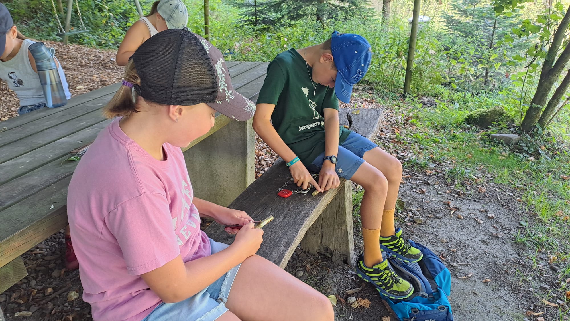 Do_SchnitzSpass im Wald