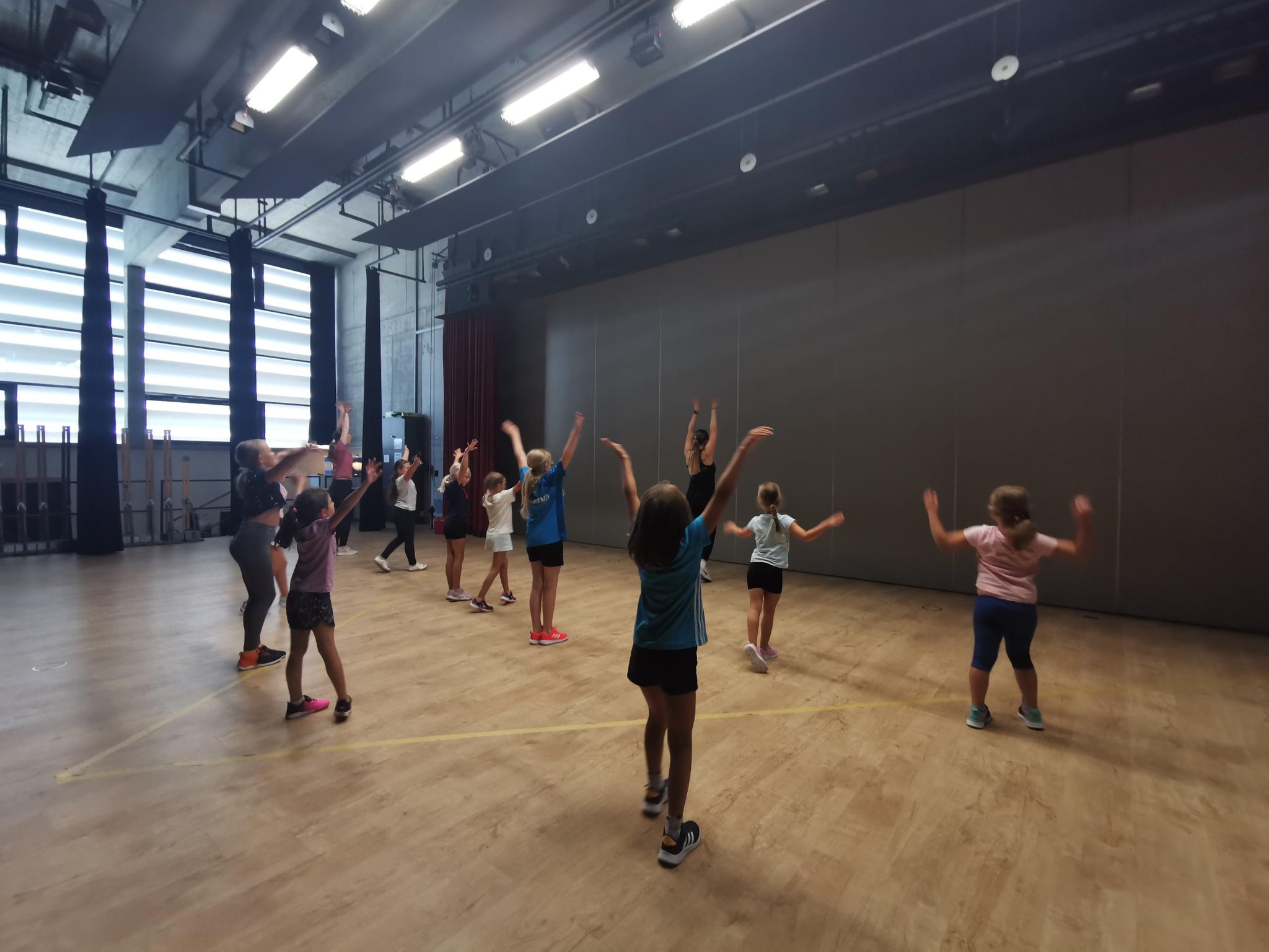 Tanzen mit dem Majorettenkorps