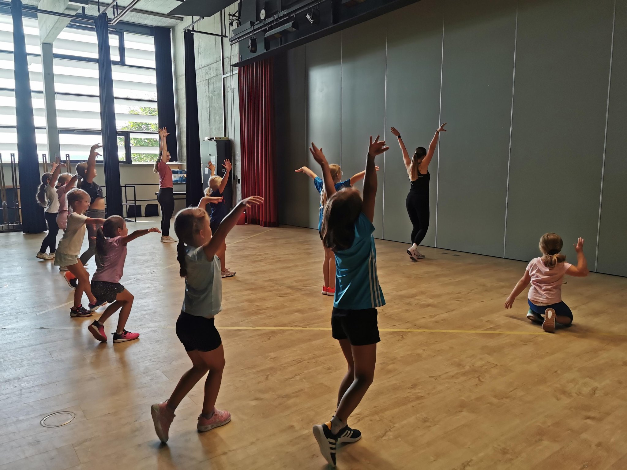 Tanzen mit dem Majorettenkorps