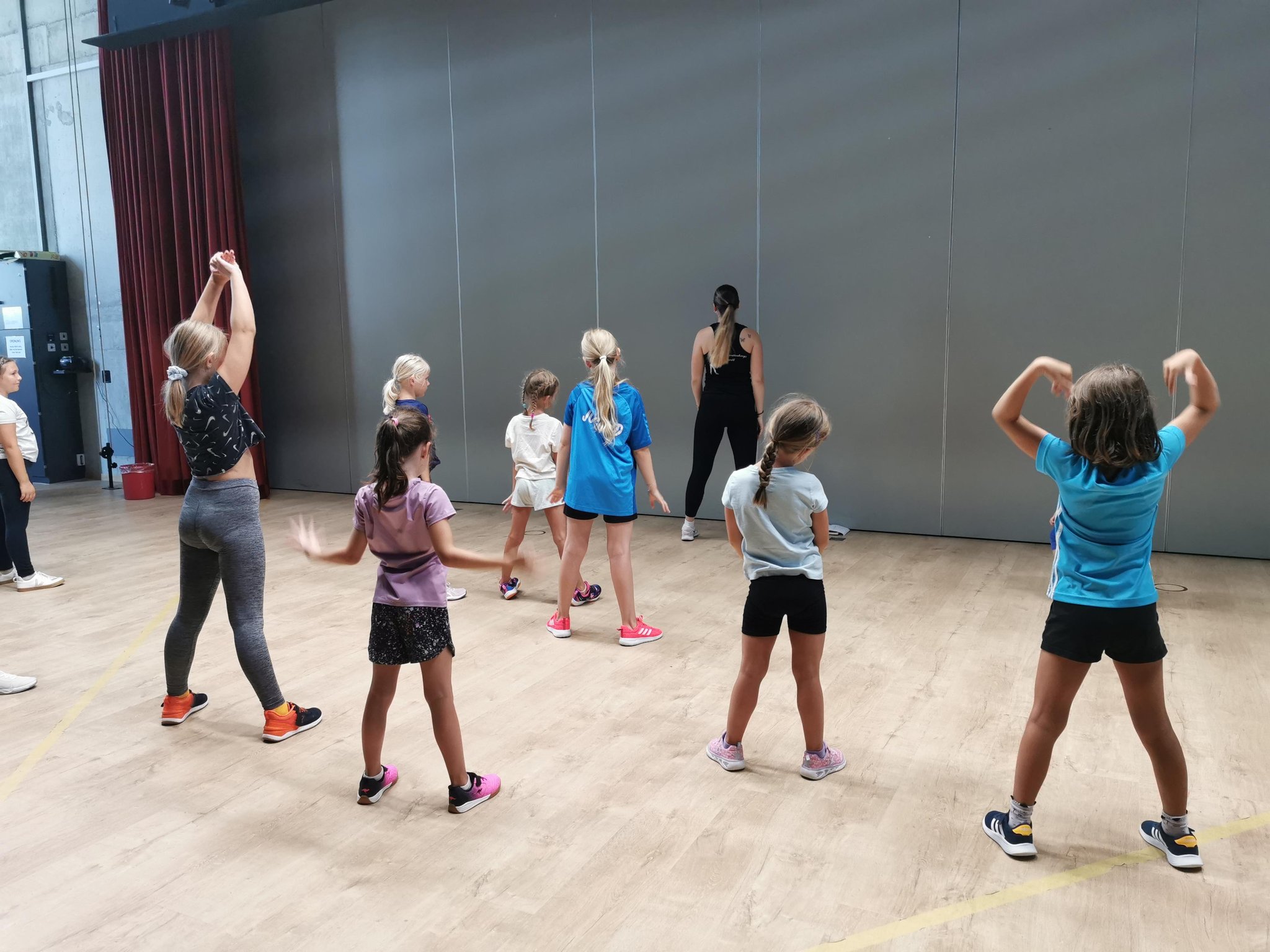 Tanzen mit dem Majorettenkorps