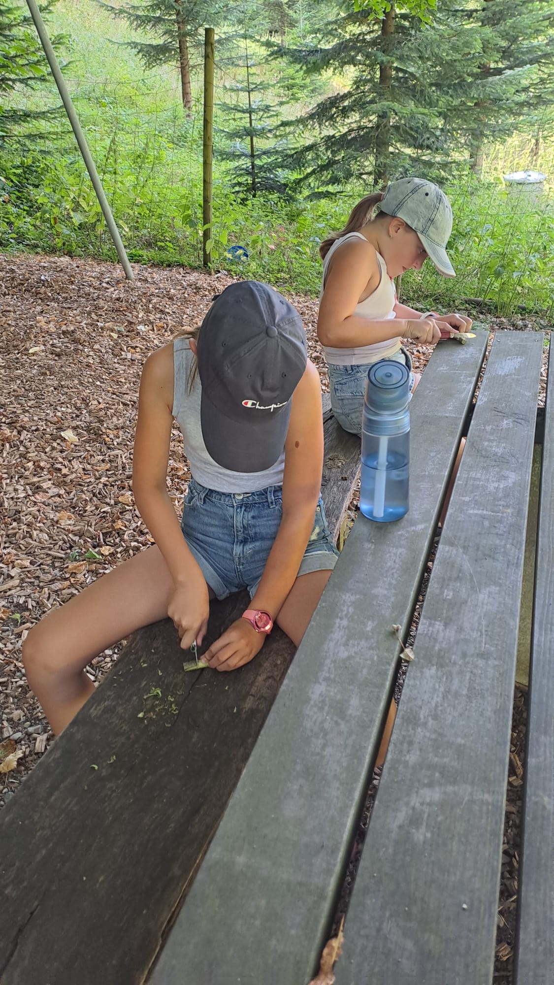 Do_SchnitzSpass im Wald